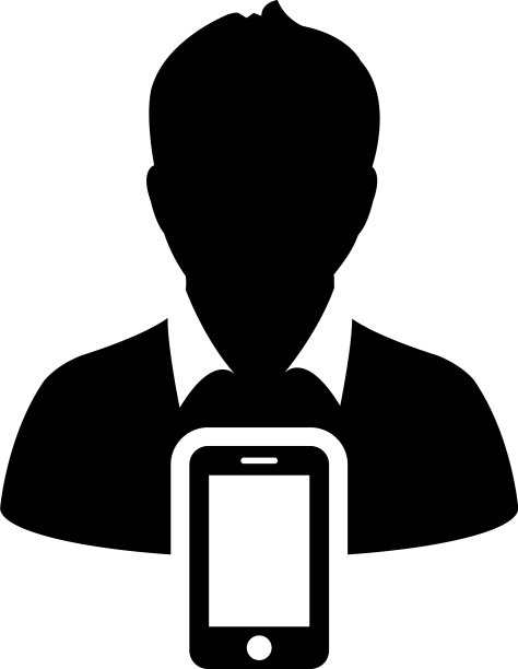手机用户图标男性头像头像符号图片下载