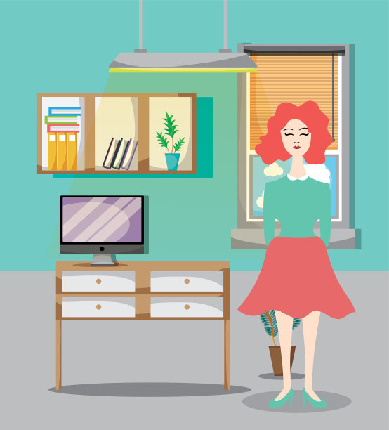 女商人在办公图片下载