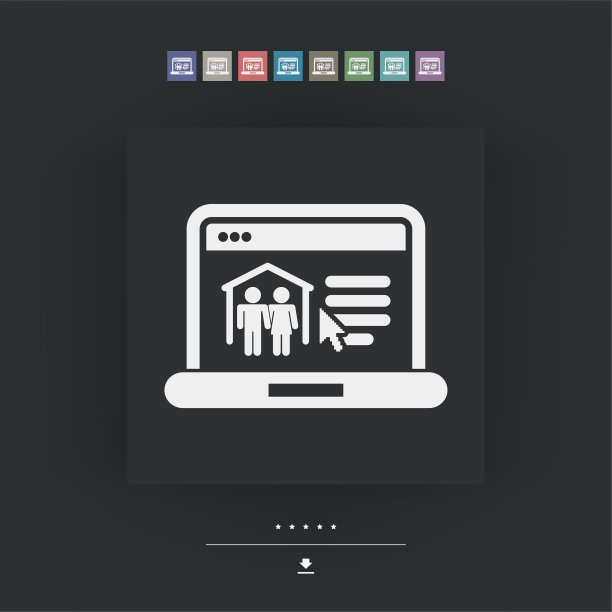 房地产网站图标图片下载