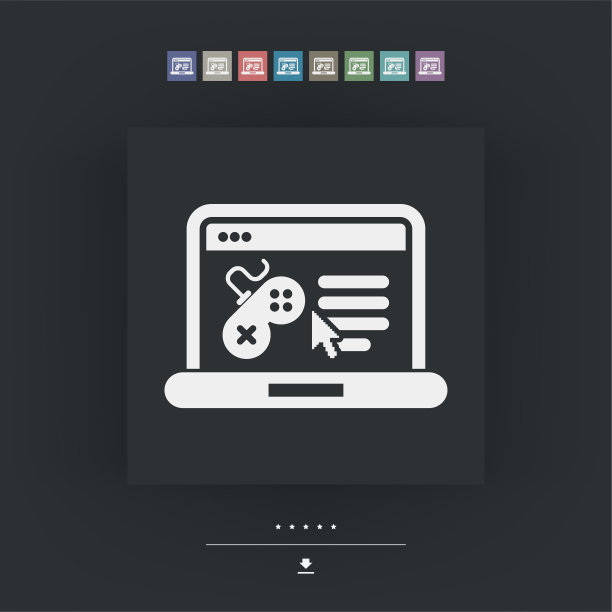 视频游戏网站图标图片下载