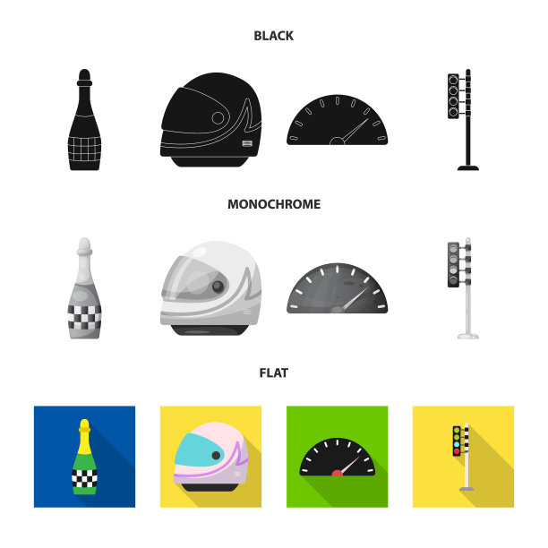 汽车和拉力赛标志的设计收集图片下载