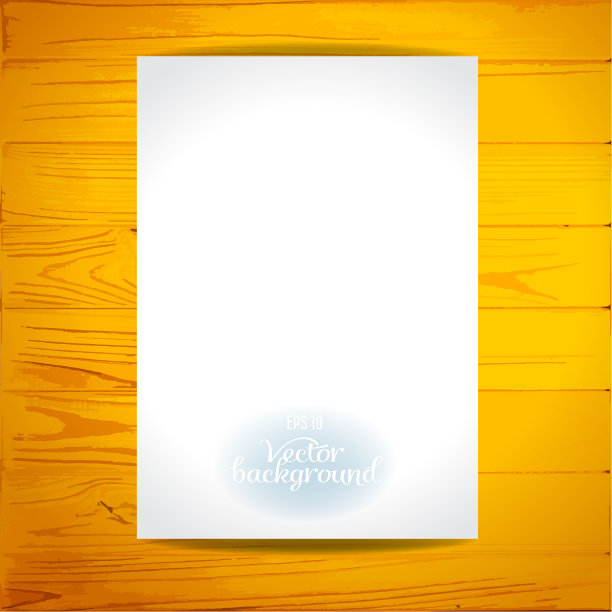 木质复古背景上的空白纸图片下载