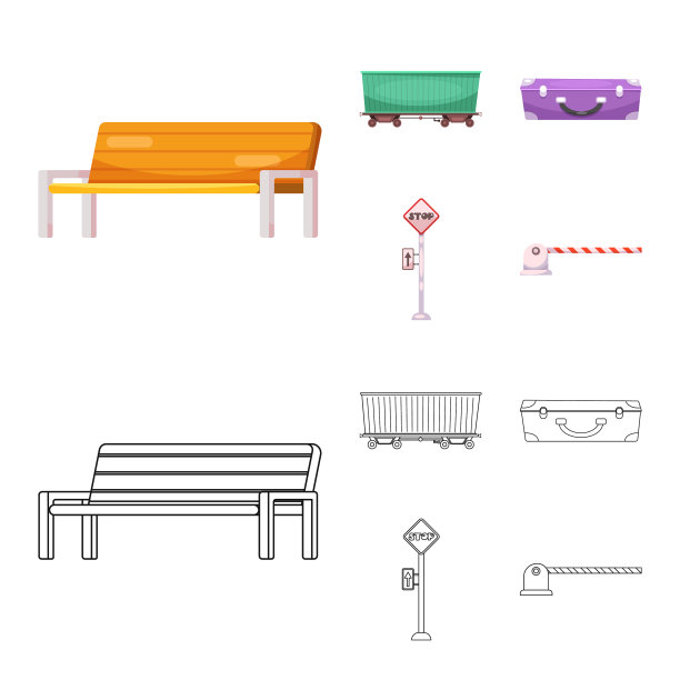 火车站标志设计图片下载