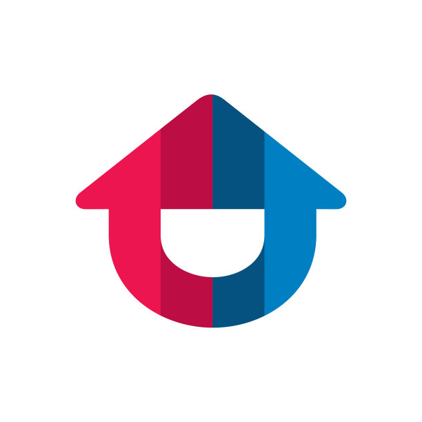 家居空气流通标志快乐微笑屋图片下载