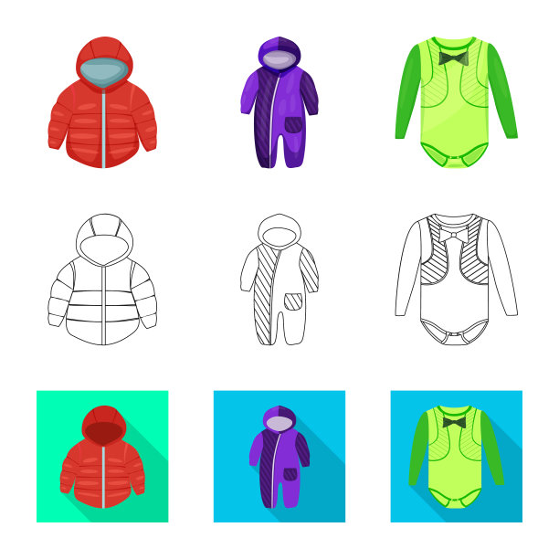 时尚服装标志图片下载