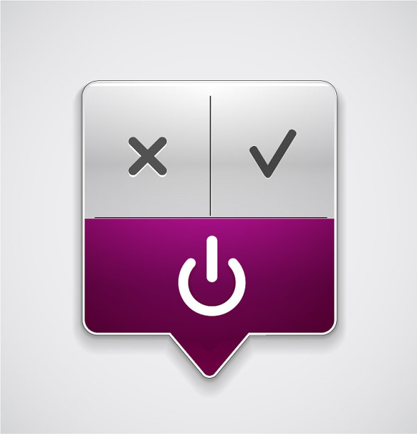 启动电源按钮UI图标设计开关符号图片下载