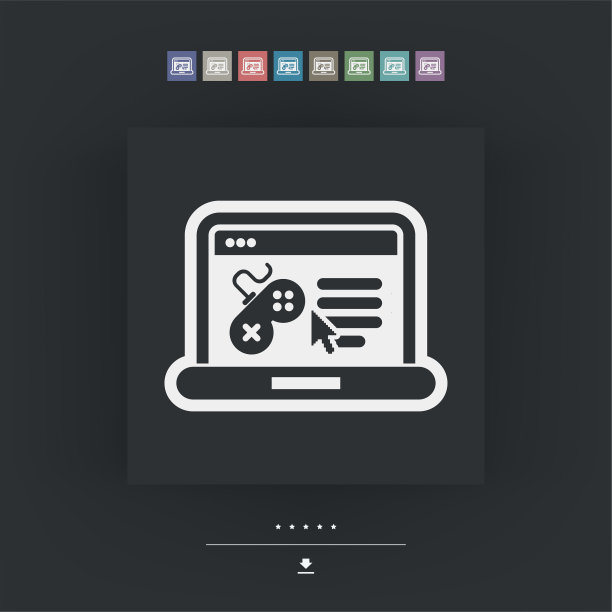 视频游戏网站图标图片下载