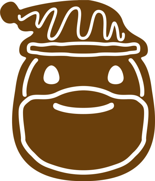 圣诞老人的姜饼饼干图片下载