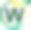 绿色项目解决方案字母w图片下载