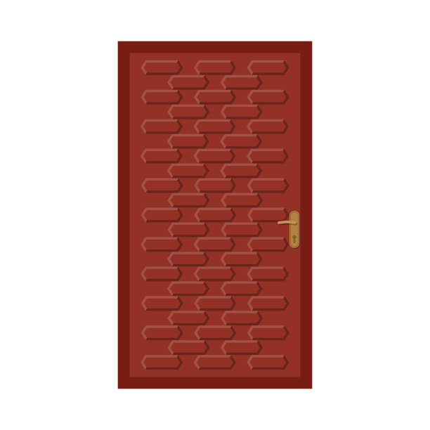 门和前面的标志设置图片下载