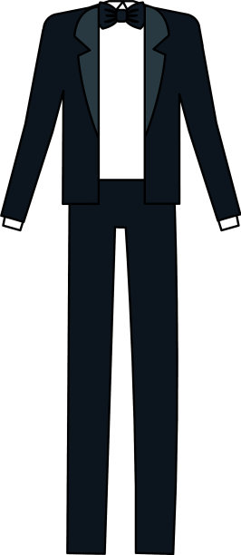 男性婚纱图标图片下载