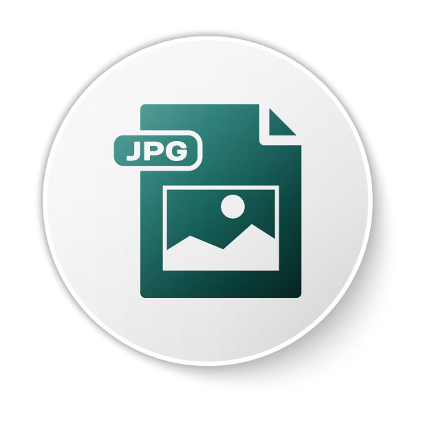 绿色JPG文件文件下载图像按钮图片下载