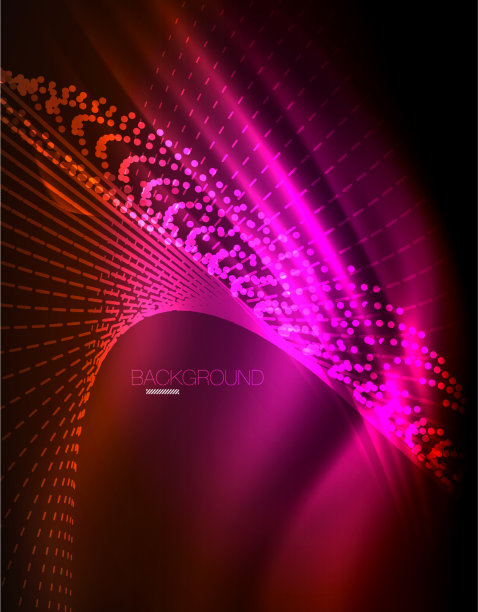 平滑的光效果直线发光图片下载