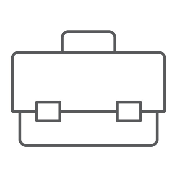 工具箱细线图标，工具与维护图片下载
