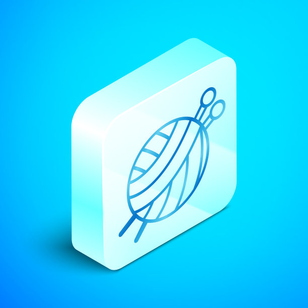 带针的等距线球图片下载