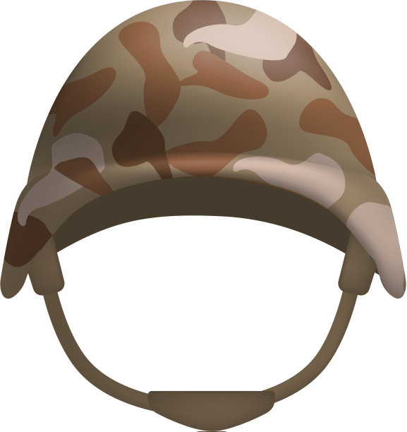 沙漠迷彩头盔模型现实风格图片下载