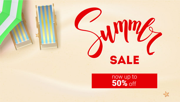 夏季特价，夏季打五折图片下载