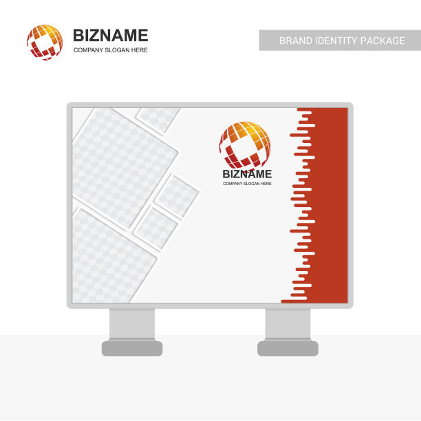 商业横幅广告设计与标志和图片下载