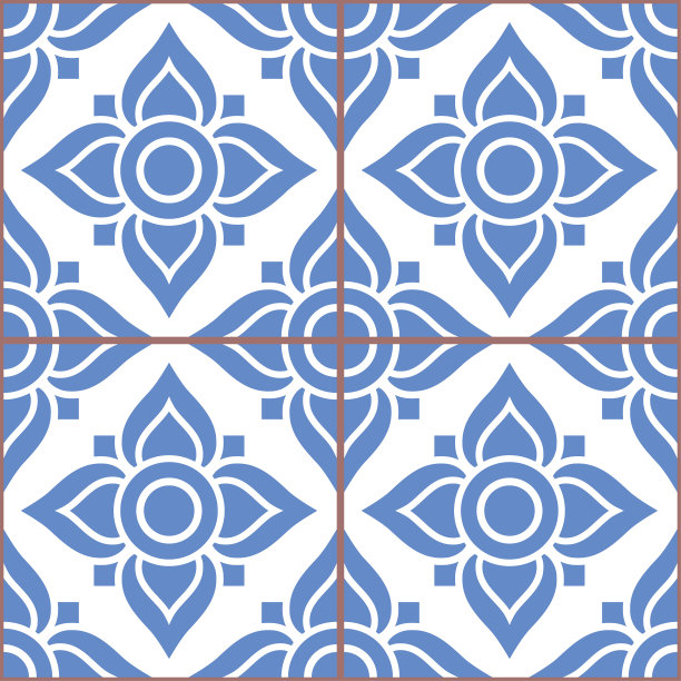 阿祖耶洛里斯本瓷砖图案-里斯本瓷砖图片下载