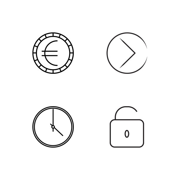 业务简单概述图标集图片下载