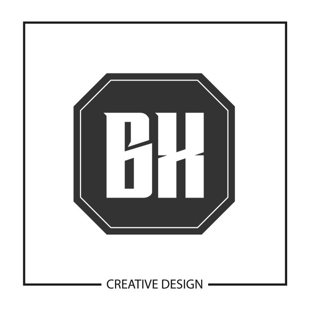 字母BX Logo模板设计图片下载
