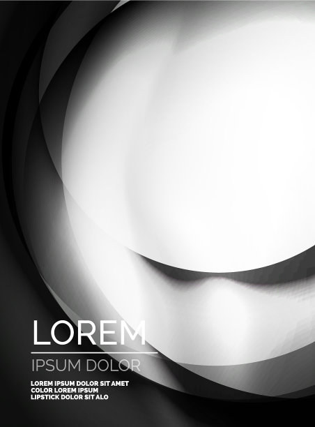 闪光丝波模板彩缎与效果图片下载