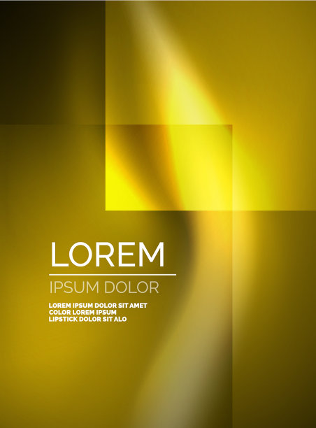 闪光丝波模板彩缎与效果图片下载