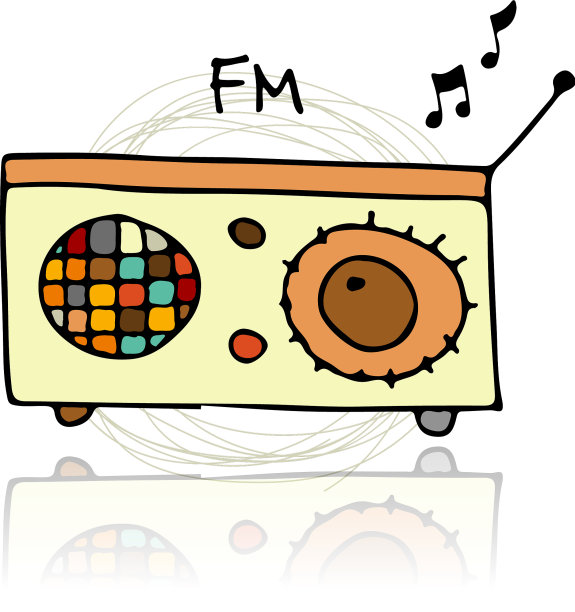 复古无线电草图为您的设计图片下载