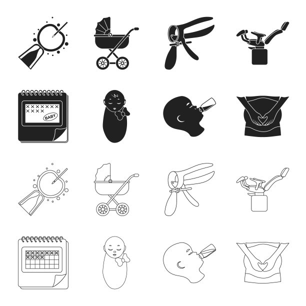 日历新生儿胃按摩人工图片下载