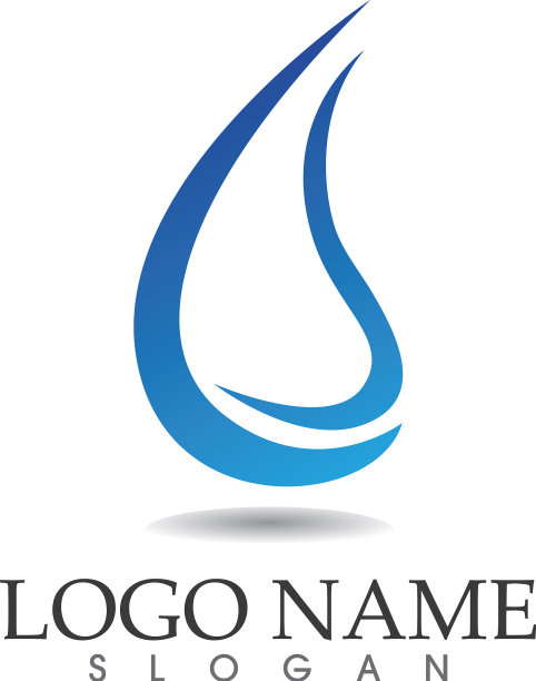 水的自然标志和符号模板图标应用程序图片下载