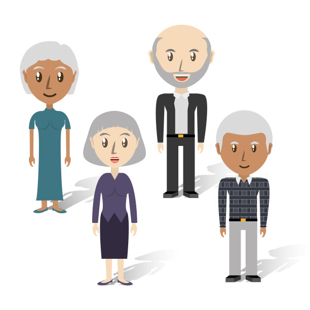 设置不同的男性和女性角色图片下载