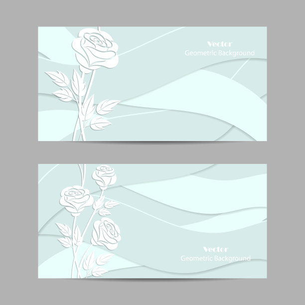 水平横幅套装图片下载