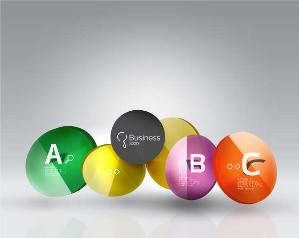 圆抽象背景图片下载