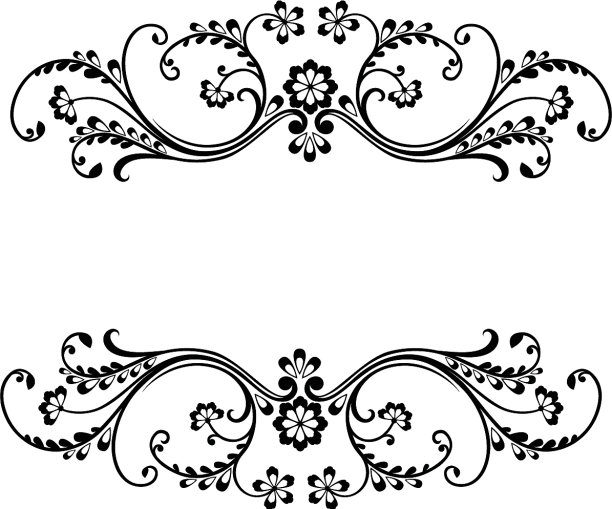 豪华花卉装饰标志精品酒店图片下载