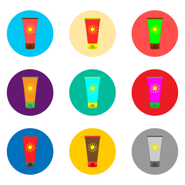 夏季设定符号图标图片下载