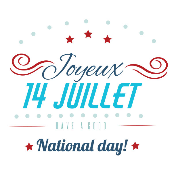 快乐的巴士底日贺卡设计第十四图片下载