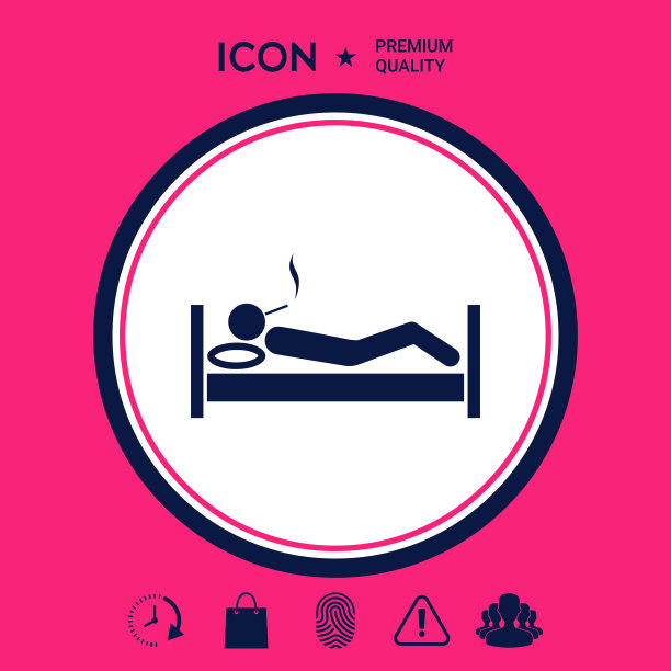 床上吸烟偶像图片下载