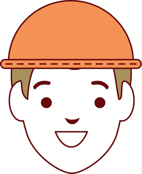 头戴安全帽的工人图片下载