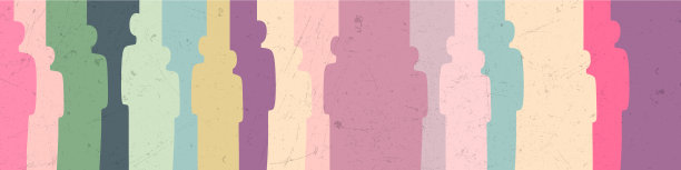 背景人物剪影图片下载