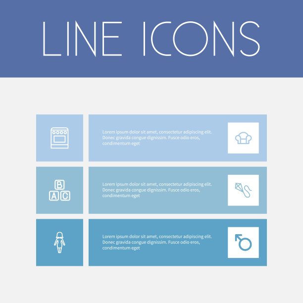 一组6可编辑的亲属图标包括这样的符号图片下载