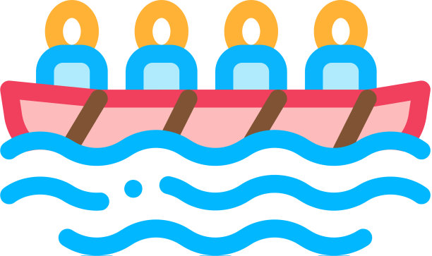 学术划艇标志图片下载