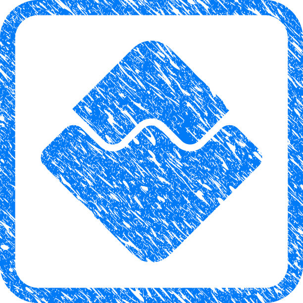 波浪币框邮票图片下载