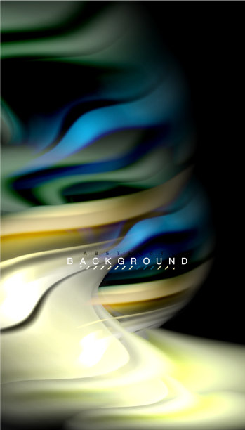 流体颜色抽象背景扭曲液体图片下载