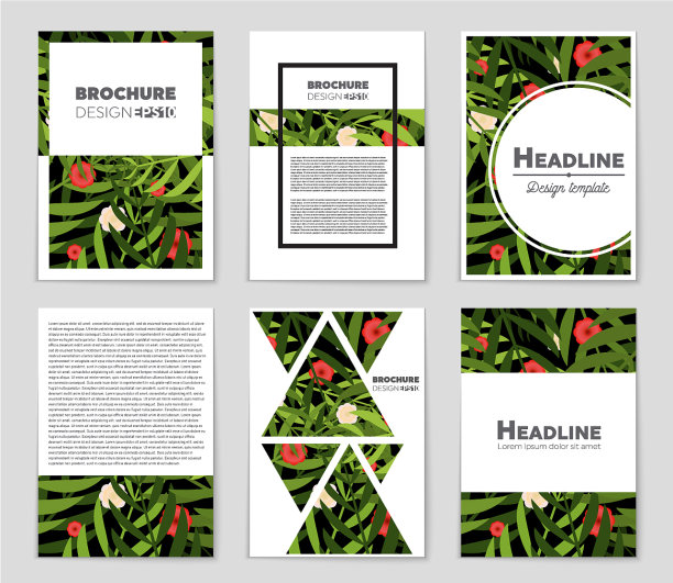 抽象布局的艺术背景设置图片下载