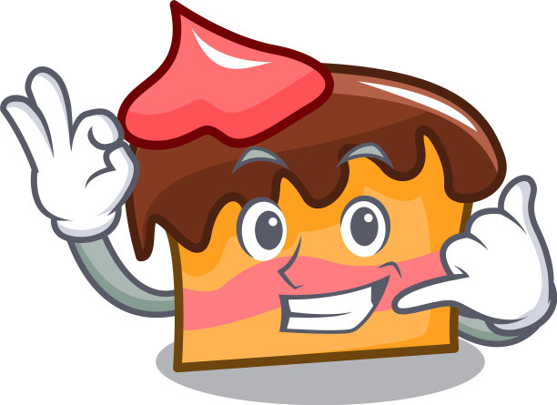 叫我海绵蛋糕吉祥物卡通图片下载