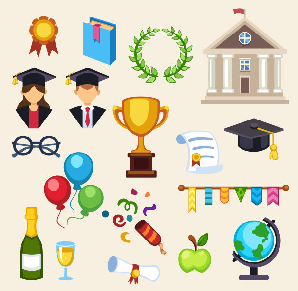 毕业教育，大学或学校图片下载