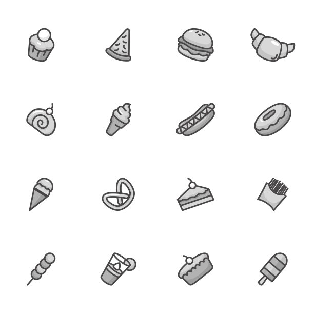 甜点的图标图片下载