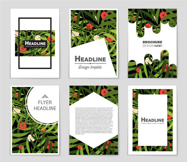 抽象布局的艺术背景设置图片下载