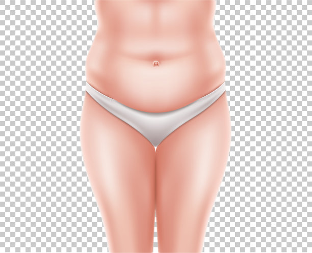 抽脂手术前女性身体3d图片下载
