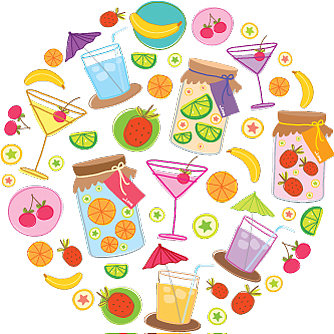 果汁饮料vetor图片下载